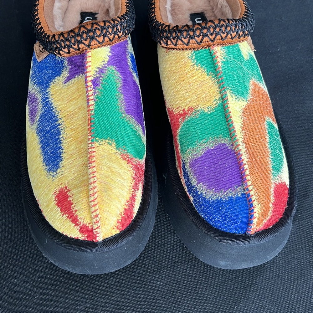Ugg Tazz Pride Pop Platform Shearling Lined Slipp… - image 5